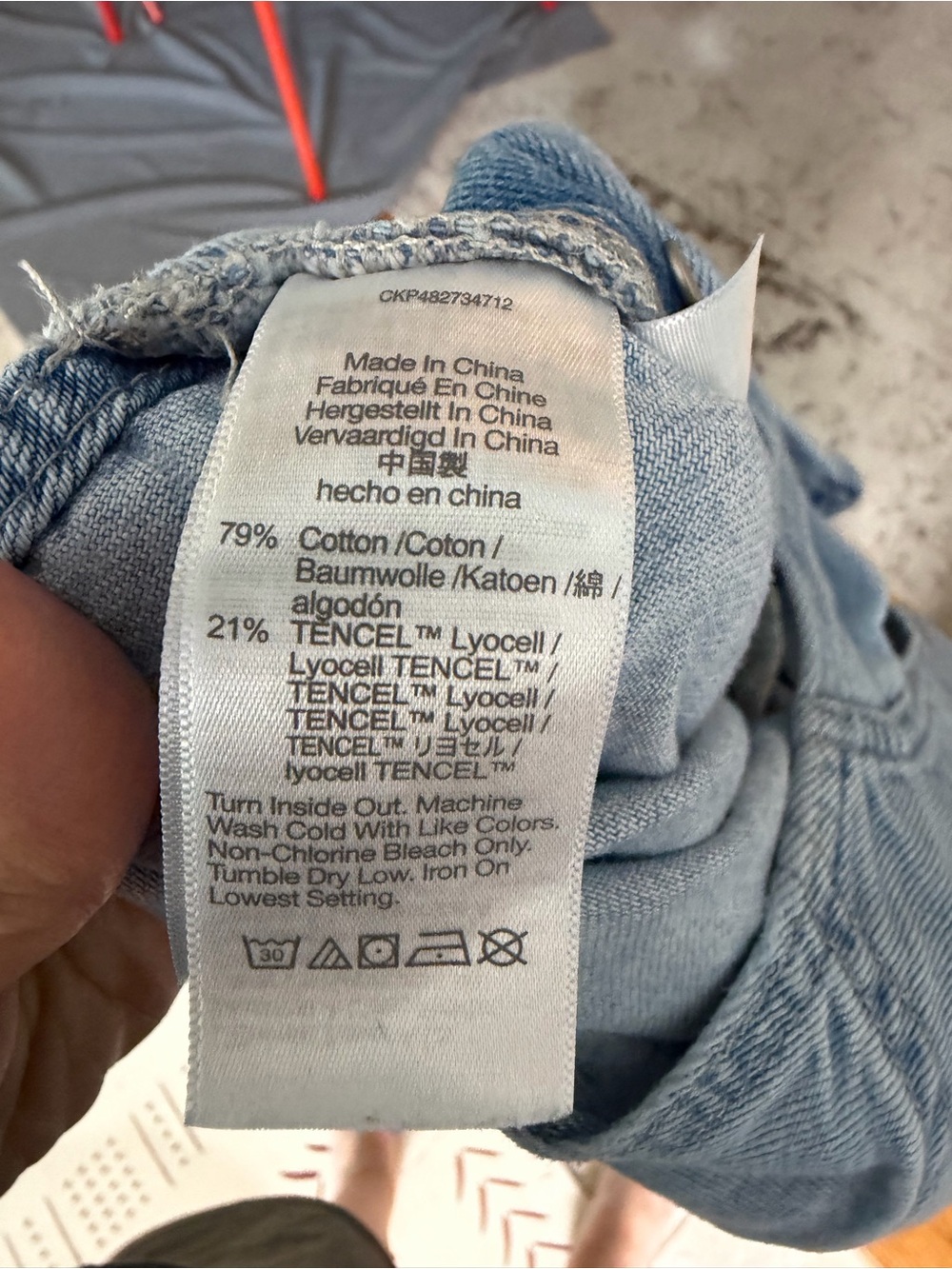 Madewell Denim Oversized Carpenter Overalls Sz XS - Picture 10 of 11